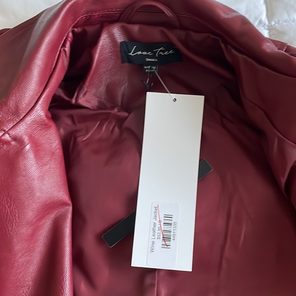 Faux leather jacket - Picture 3 of 4